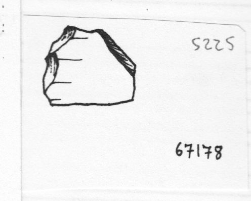 raschiatoio, raschiatoio denticolato (inizio Paleolitico medio)