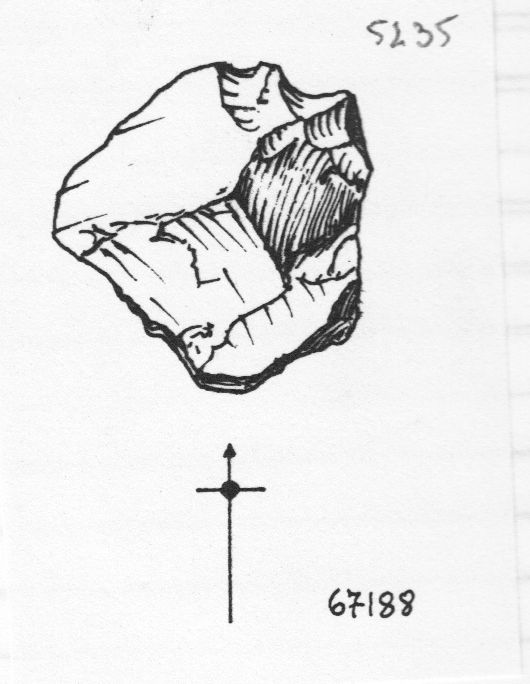 raschiatoio, raschiatoio denticolato (inizio Paleolitico medio)