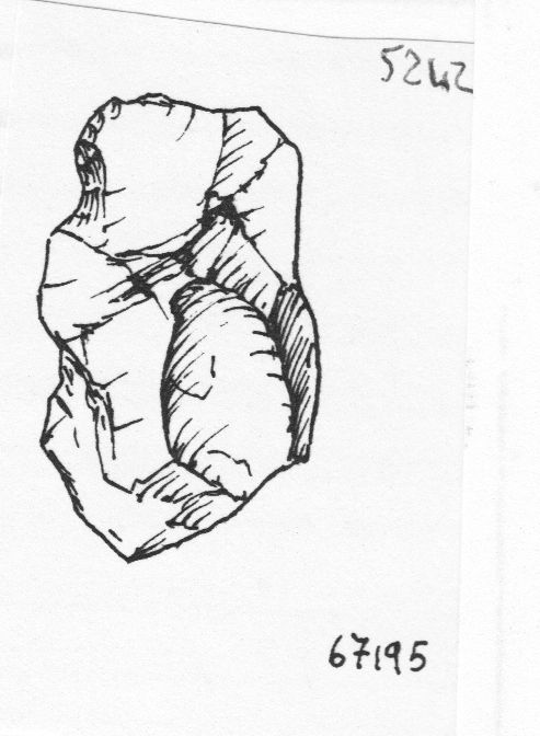 incavo, incavo ritoccato (inizio Paleolitico medio)