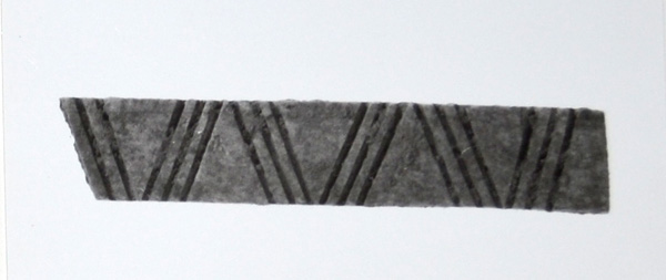 fioretto a punta piatta, strumento per la lavorazione del marmo - italiano (sec. XX inizio)