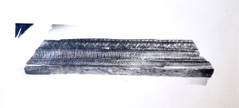 puleggia di rinvio con forcella, strumento per la lavorazione del marmo di Chevallier Eugéne (inventore) (1854)