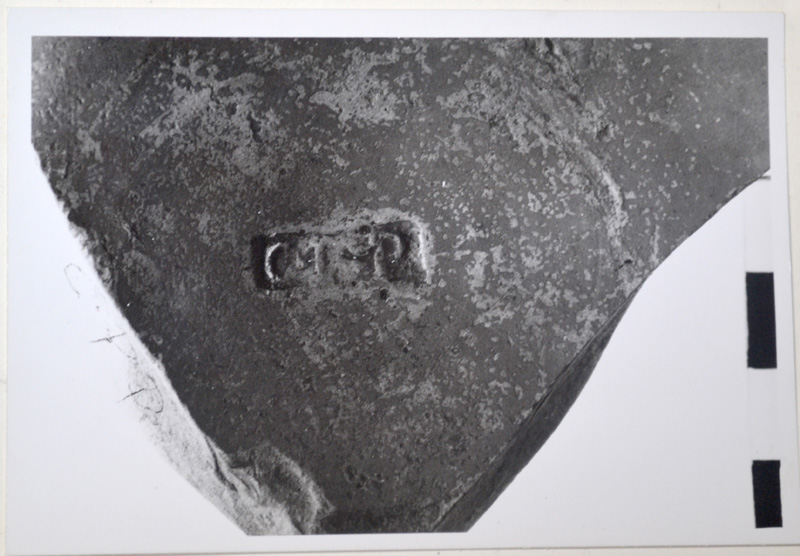 perno con manovella per apparecchio stendifilo manuale, strumento per la lavorazione del marmo di Chevallier Eugéne (inventore) (1854)