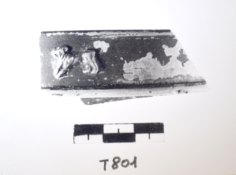 coppetta, Dragendorff 23, orlo, parete (secc. I-II d.C)