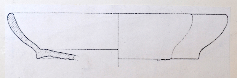 piatto, Lamboglia 10B; Hayes 23A, orlo, parete, fondo (inizio-metà sec. II d.C)