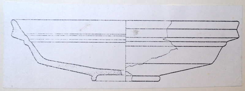 coppetta, Lamboglia 1c; Hayes 8B (seconda metà sec. II d.C)