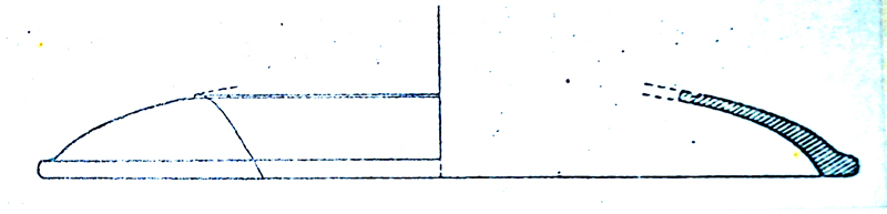coperchio, Ostia I tipo IV, variante (Sec. III d.C)