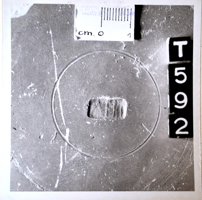 patera, fondo (secc. I a.C. - I d.C)