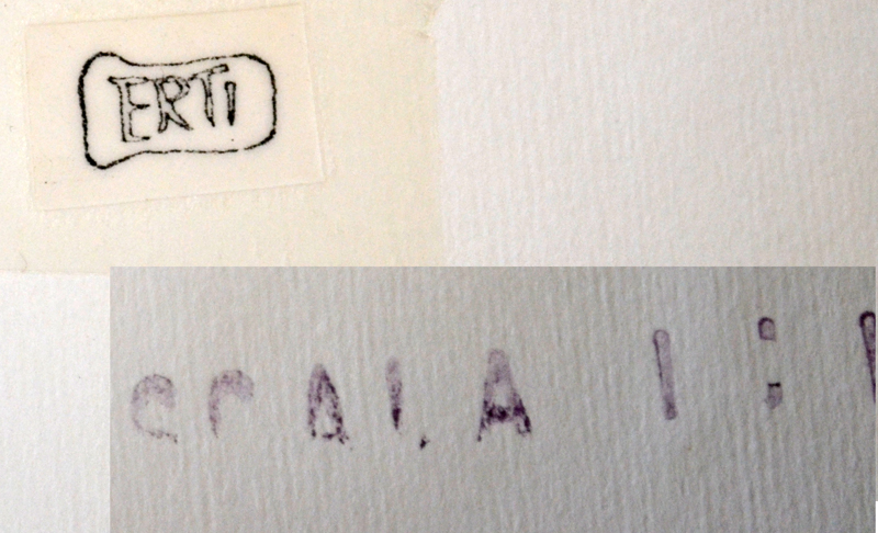 bollo, fondo - atelier di Tertius (I sec. d.C)