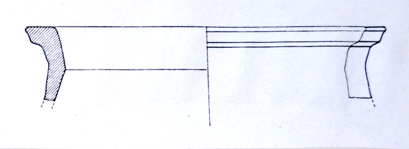 olletta, orlo, parete (I-II sec. d.C)