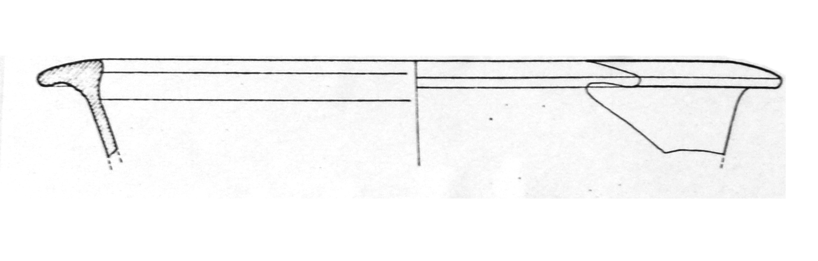 vaso, orlo, parete (secc. II-I a.C)