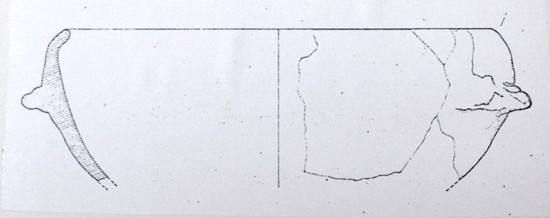 ciotola, orlo, parete, ansa (IV sec. d.C. (?))