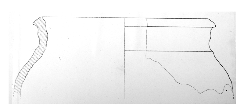 olla, orlo, parete (I-II secc. d.C)