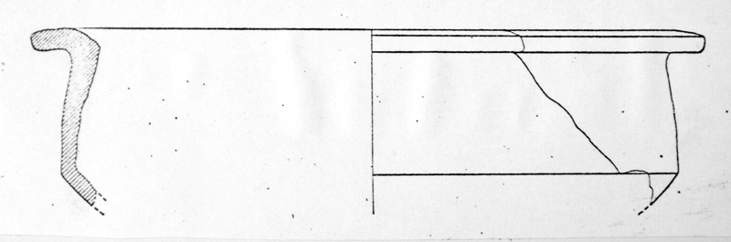 pentola, orlo, parete, carena (secc. I-II d.C)