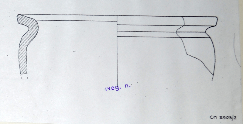 olla, orlo, parete (seconda metà sec. I d.C)