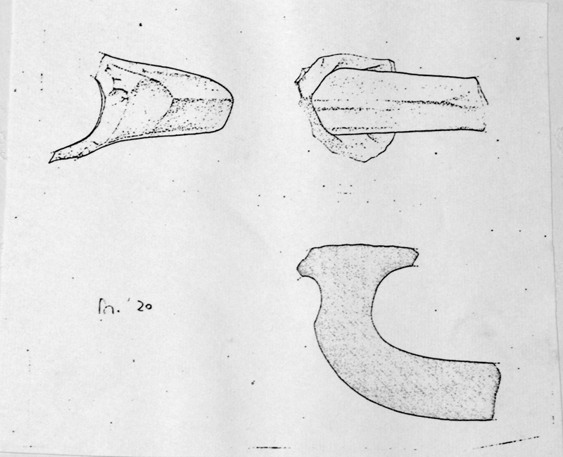 anfora, Dressel 20, ansa (I sec. d.C)