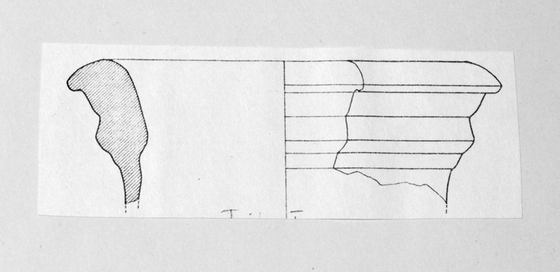 anfora, Tripolitana II, orlo (II-III secc. d.C)