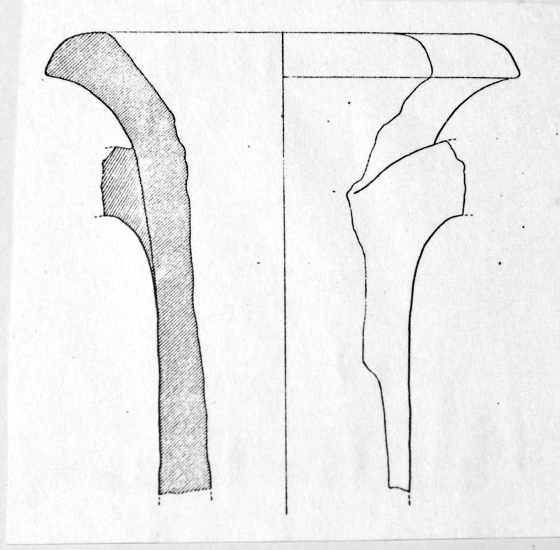 anfora, Dressel 7-13, orlo, collo, attacco ansa (fine sec. I a.C)