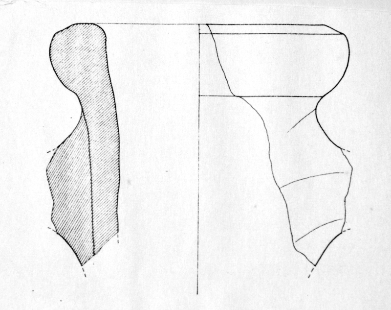 anfora, Dressel 20, orlo, collo, attacco ansa (sec. I d.C)