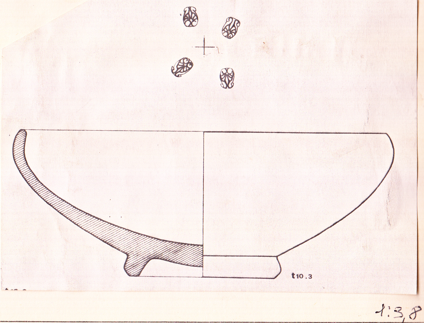 ciotola, Lamboglia 27 b di Atelier des Petites Estampilles (bottega) (prima metà III a.C)