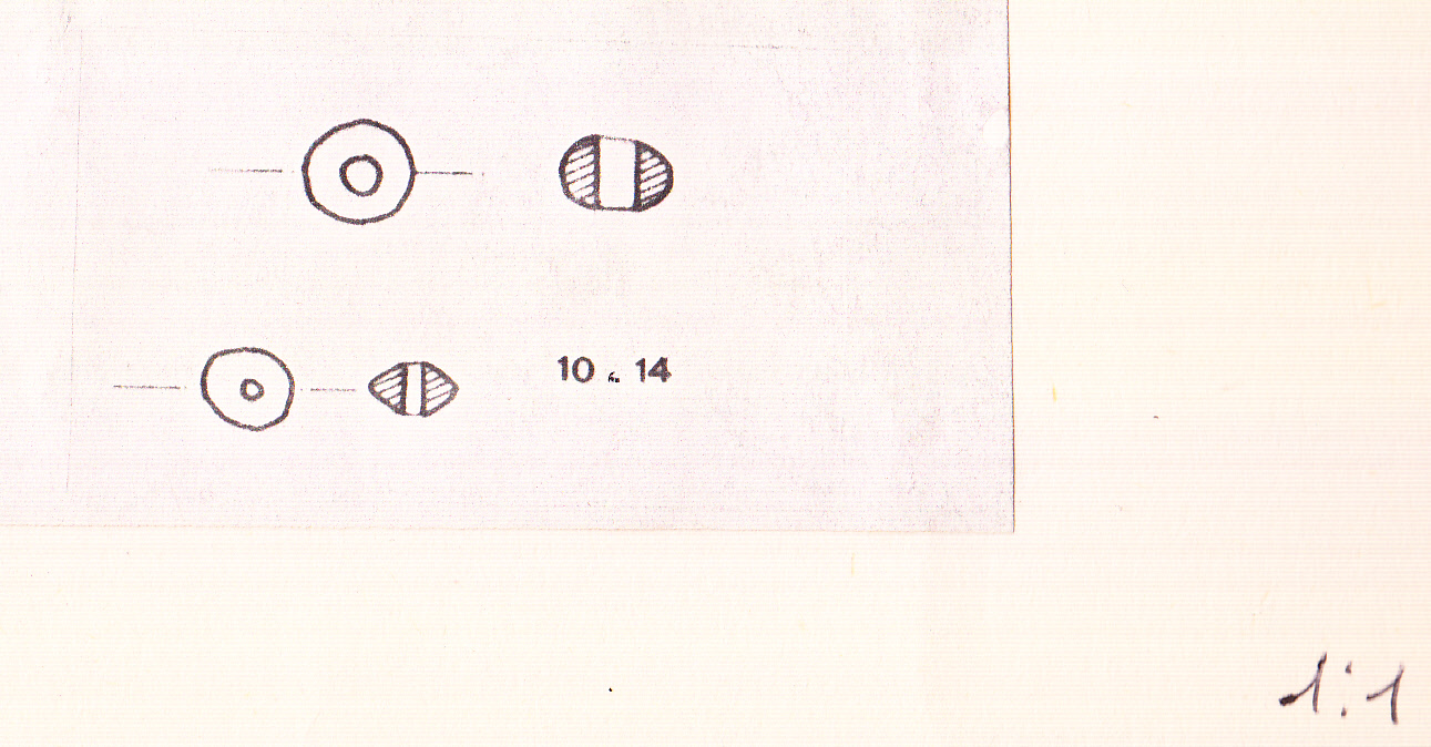 vaghi di collana 25 (prima metà III a.C)