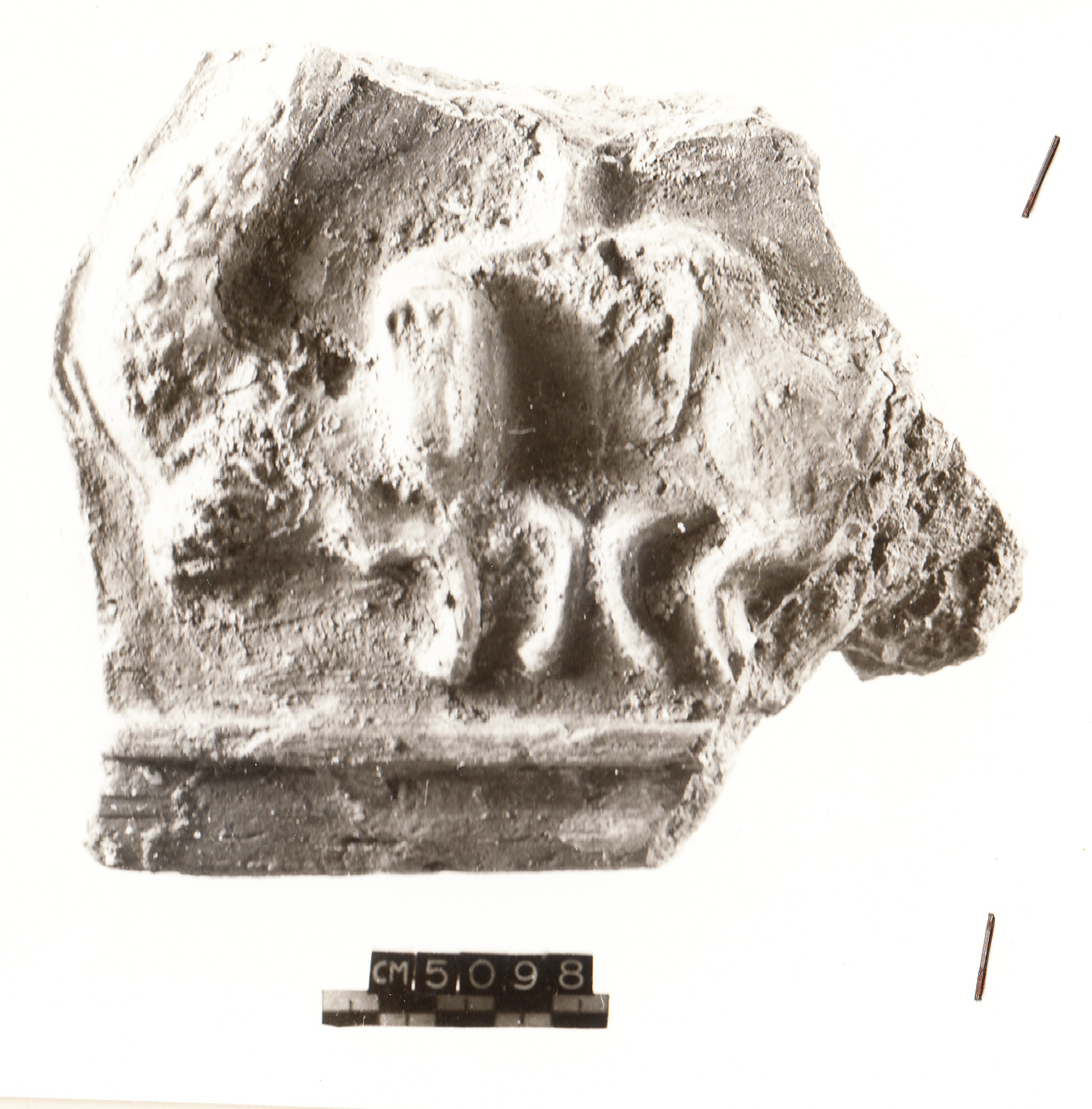 antefissa (metà circa I d.C)