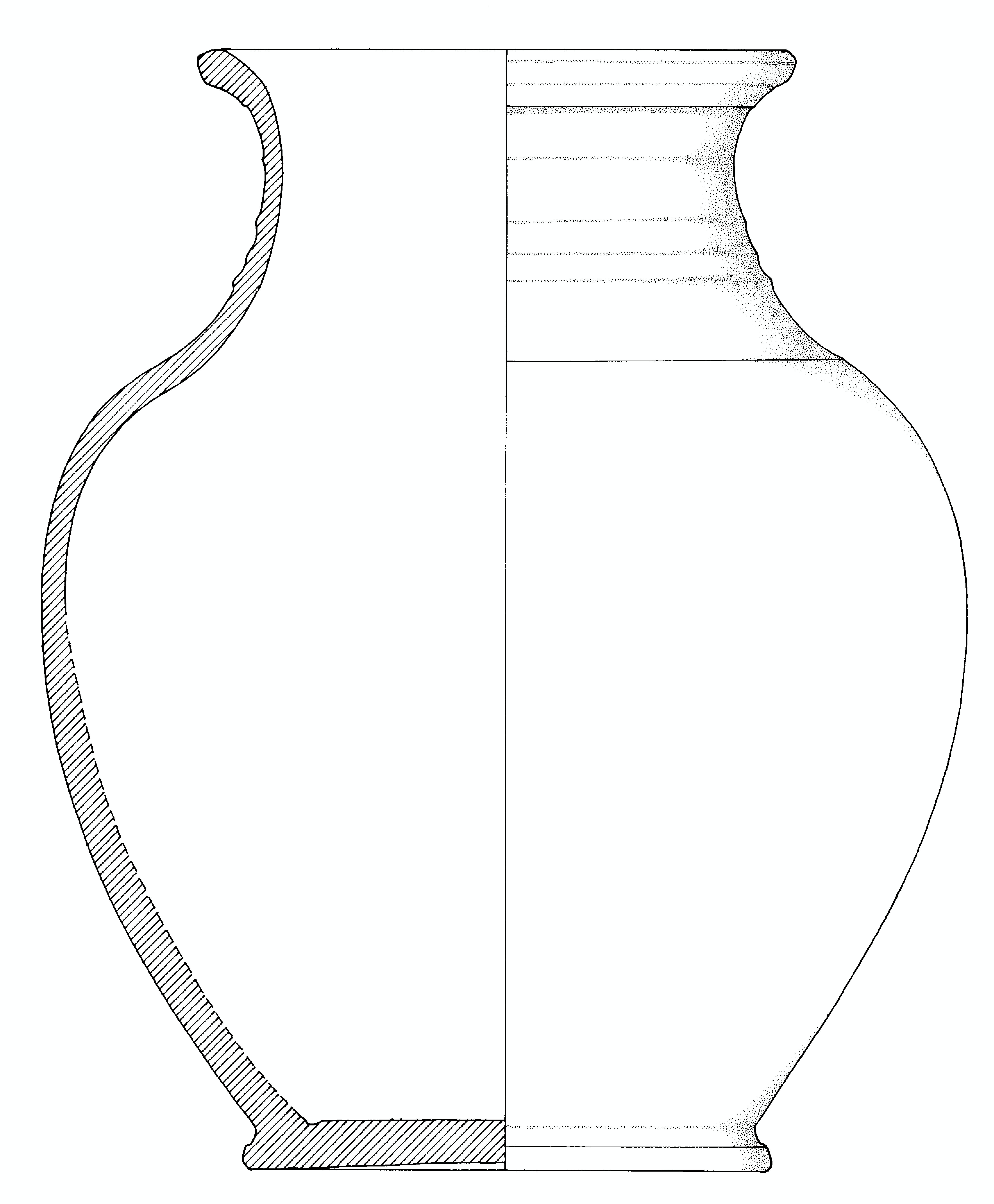 olla, cinerario - celtico o celtizzante (fine/primo quarto IV-III a.C)