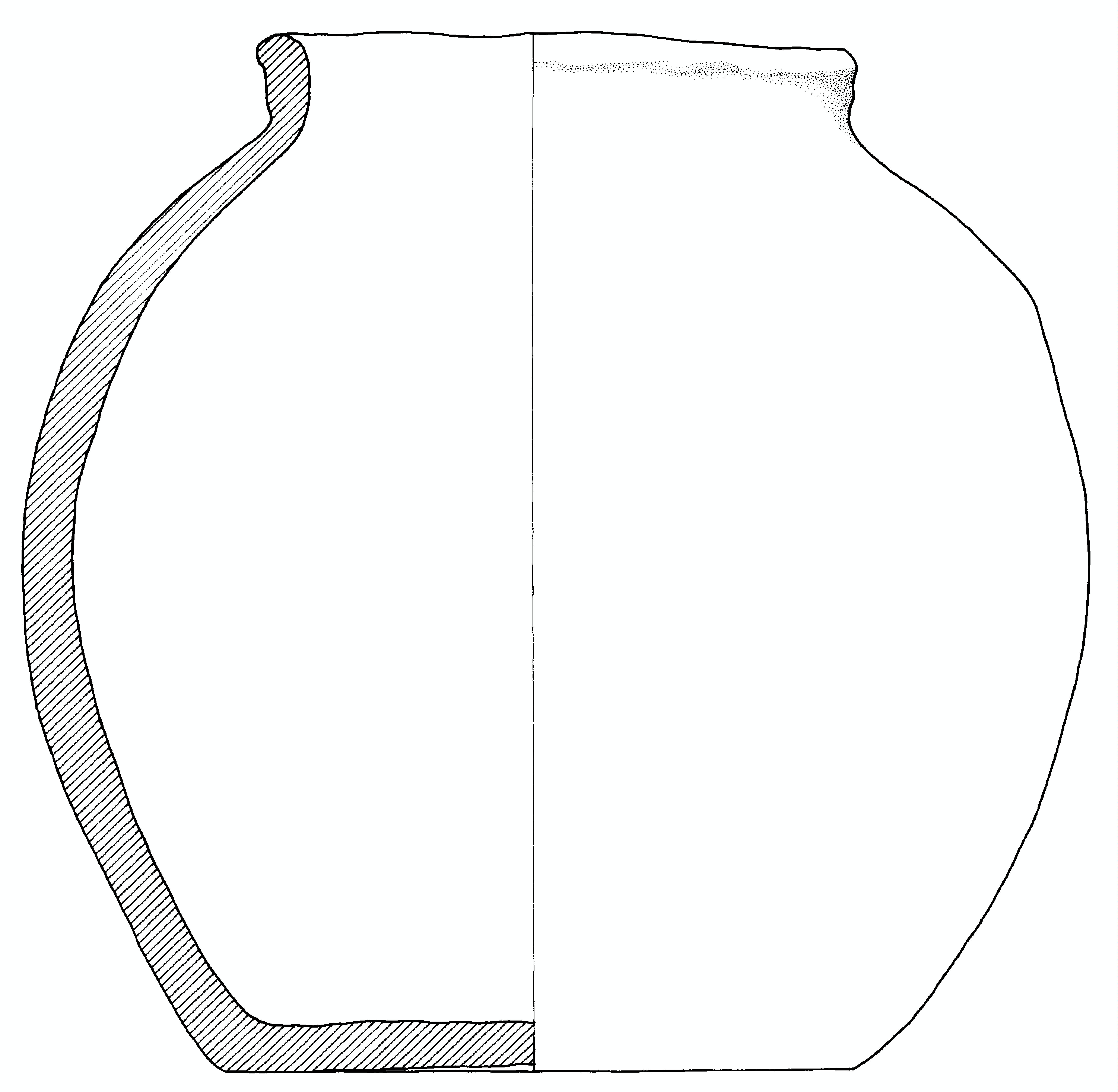 olla, cinerario (fine/primo quarto IV-III a.C)