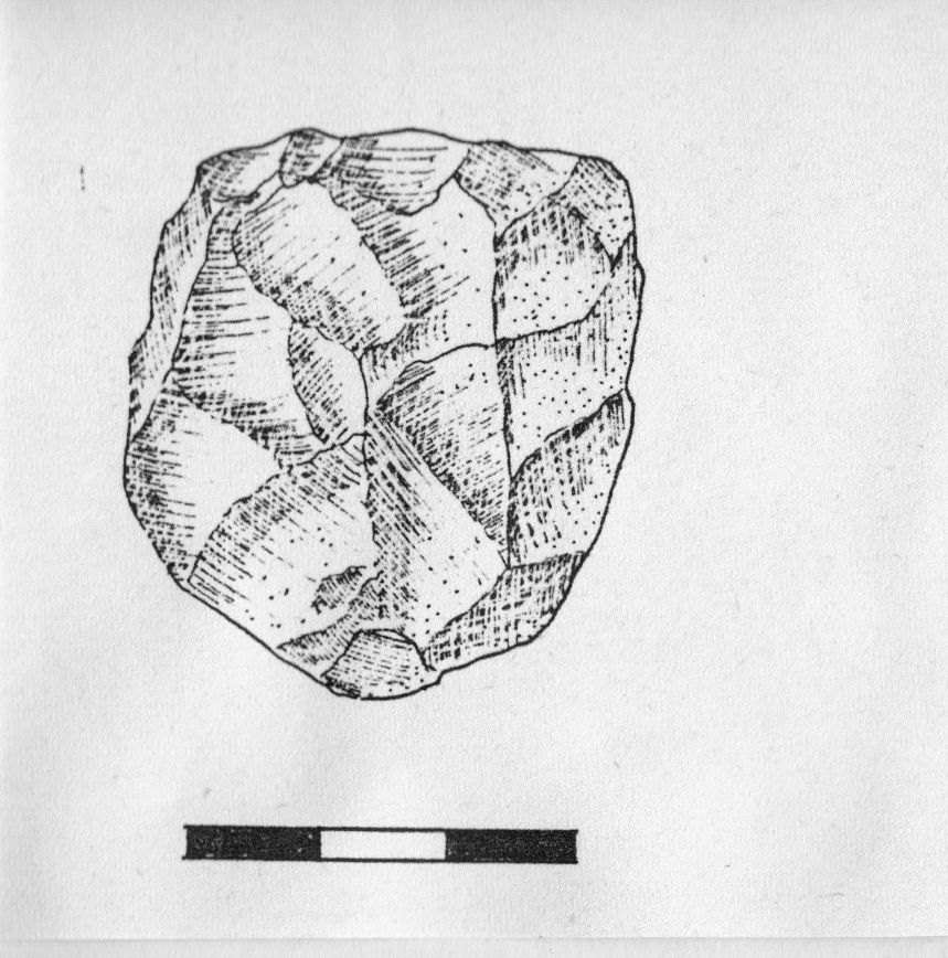 nucleo semilavorato - cultura del vaso campaniforme (fine III millennio a.C)