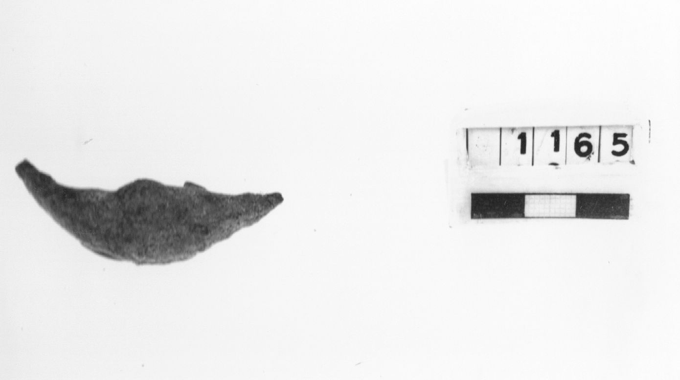 fibula, con arco a losanga - cultura ligure (Prima età del ferro)