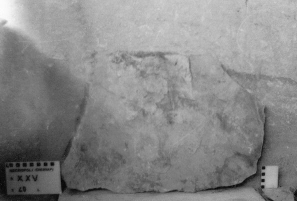 lastra di ardesia (VII a.C)