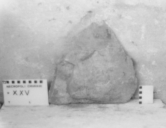 lastra di ardesia (VII a.C)