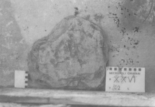 lastra di ardesia (VII a.C)