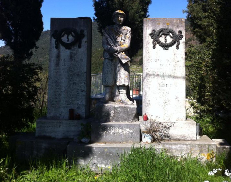 figura di soldato: fante (monumento ai caduti - a cippo) - ambito italiano (sec. XX)