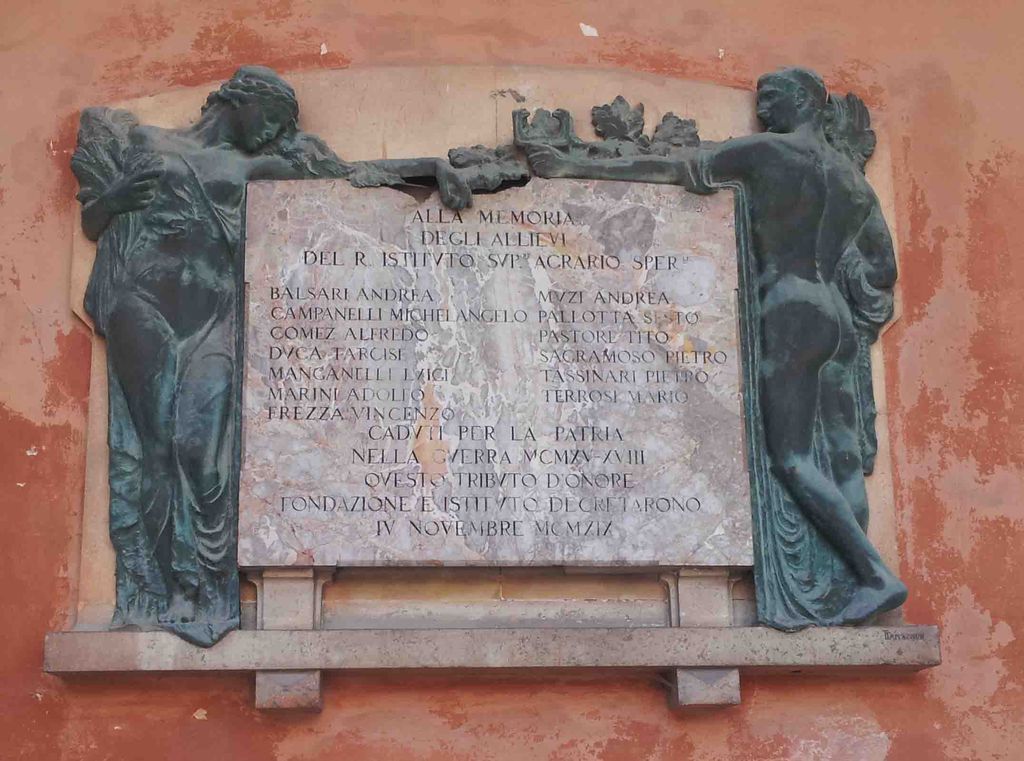 lapide commemorativa di Tamagnini Torquato (sec. XX)
