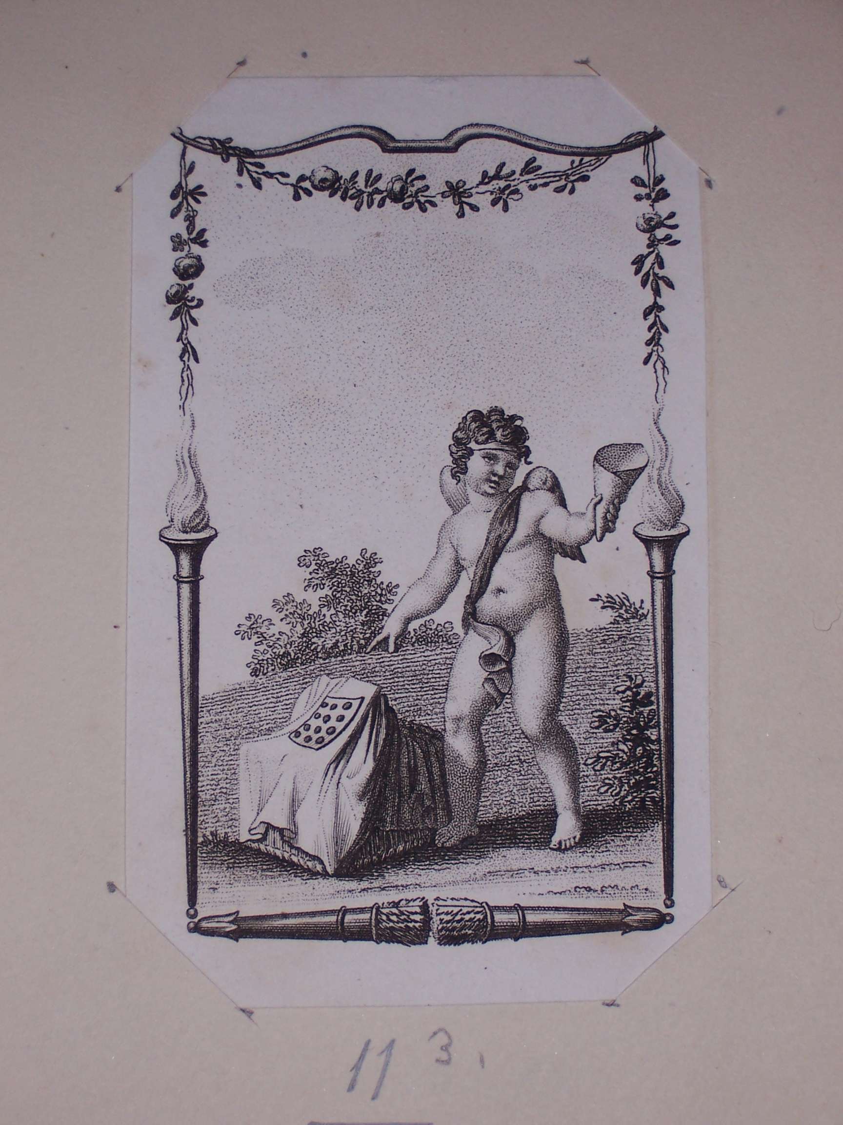 Cupido (stampa) - ambito italiano (sec. XIX)