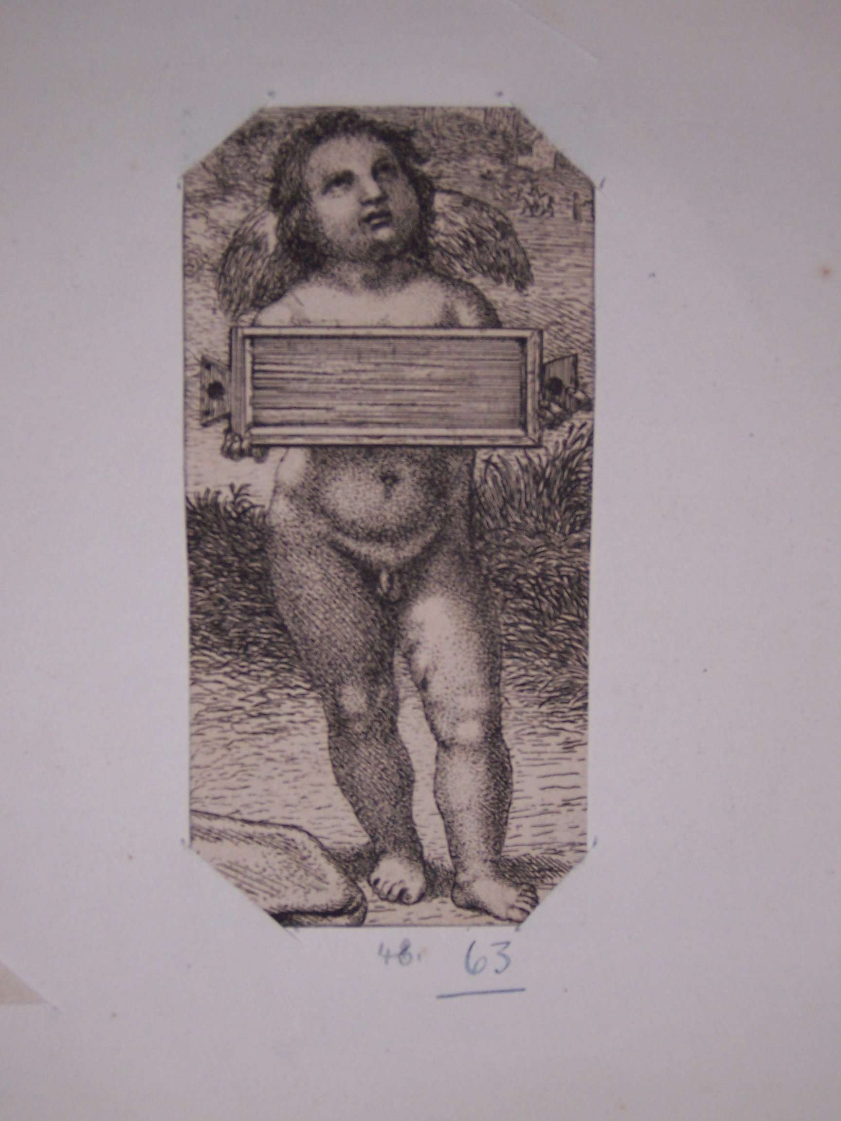 angelo (stampa) - ambito italiano (sec. XIX)