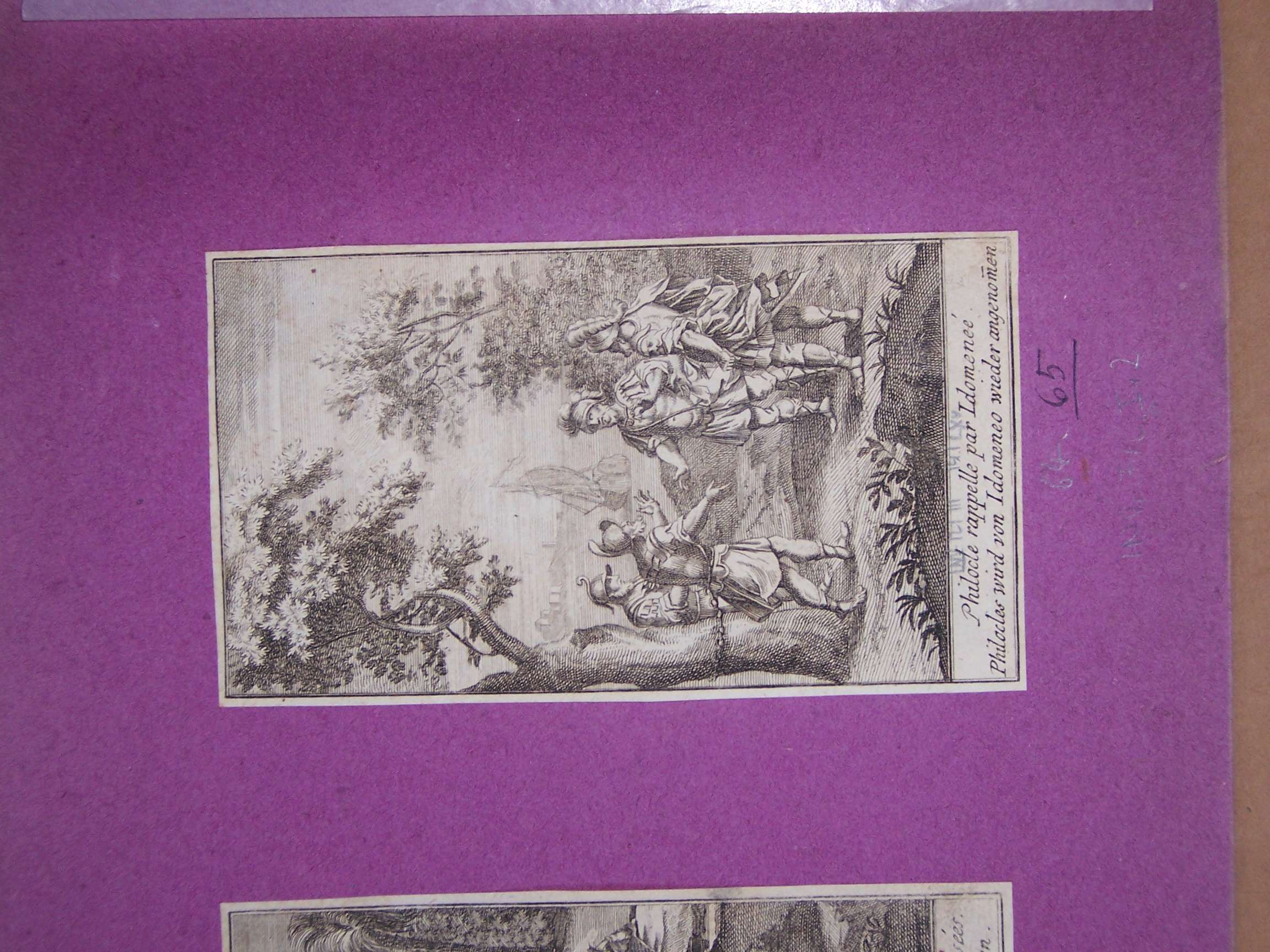 Idomeneo (stampa) - ambito italiano (sec. XVII)