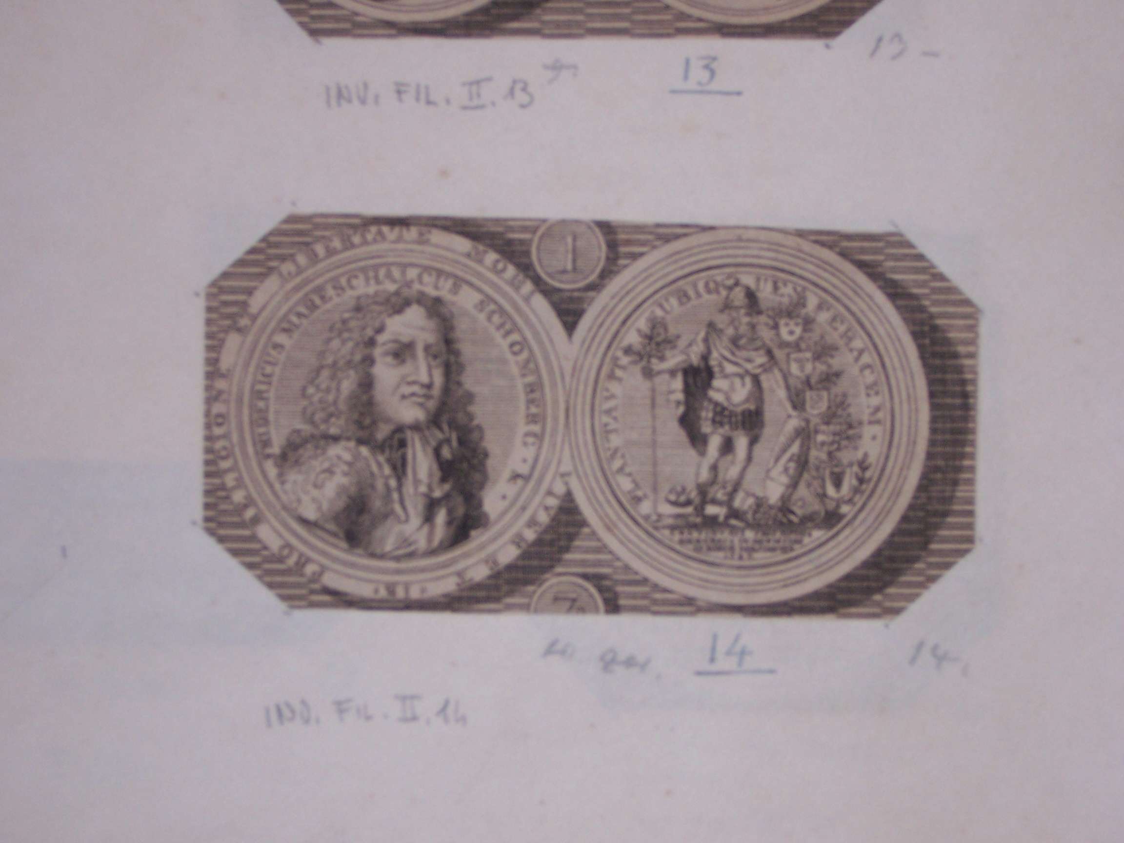 medaglie (stampa) - ambito europeo (sec. XVII)