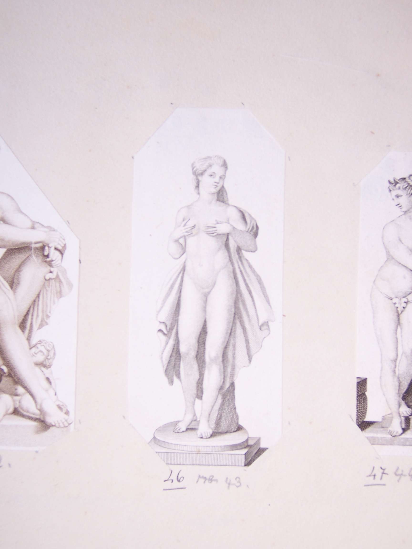 figura femminile (stampa) - ambito europeo (secc. XVIII/ XIX)