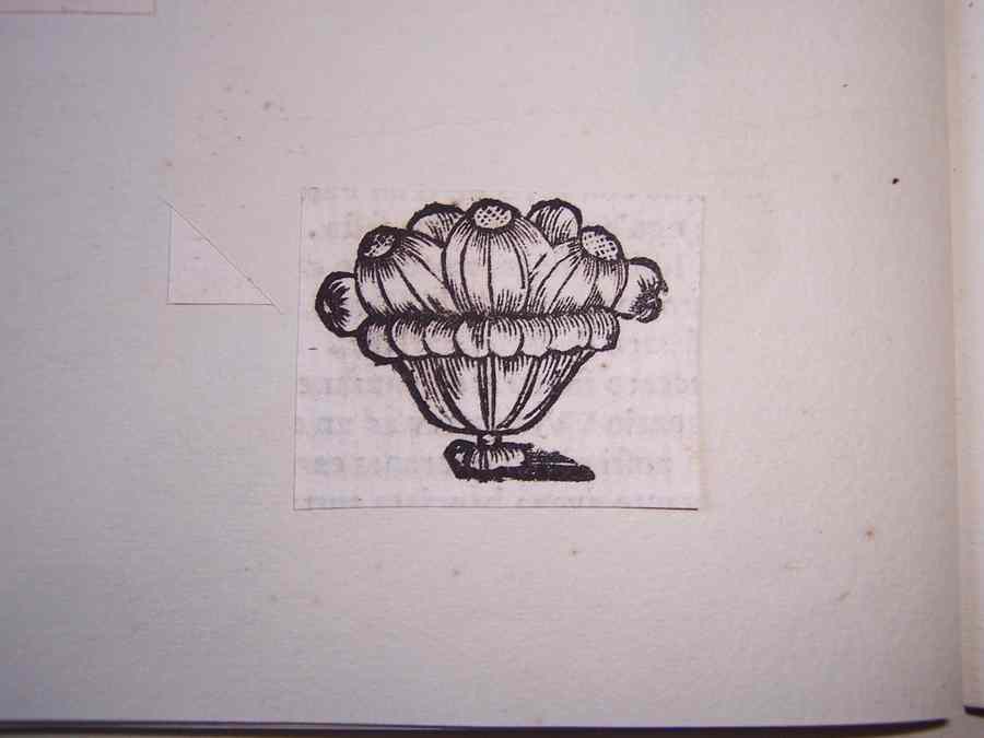 vaso (stampa smarginata) - ambito europeo (sec. XVIII)