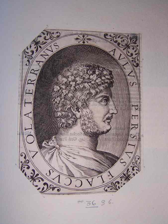 busto ritratto d'uomo (stampa tagliata) - ambito europeo (sec. XVIII)