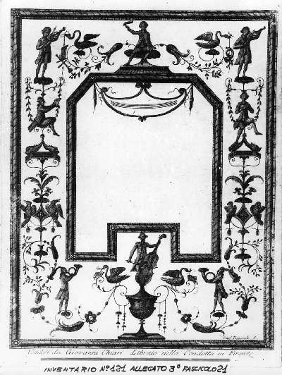grottesche (stampa) di Poggiali Giuseppe (sec. XVIII)