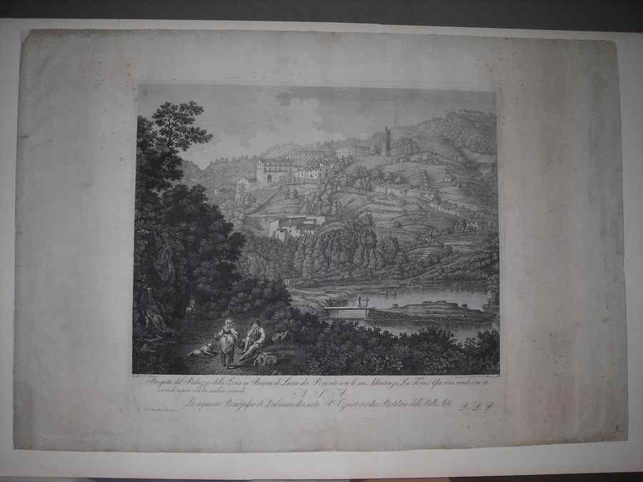 veduta di città (stampa) di Hackert Philipp, Maina J (sec. XIX)