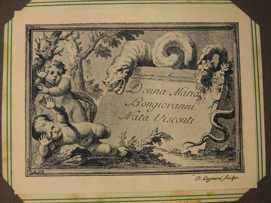 putti (stampa) di Cagnoni Domenico (sec. XIX)