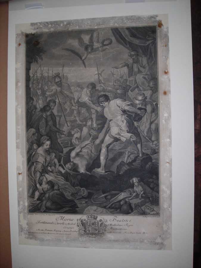 San Vitale (stampa) di Barocci Federico, Allegranti Ranieri, Cecchi Giovanni Battista (sec. XVIII)