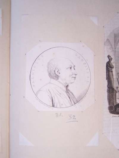 busto ritratto d'uomo (stampa) di Sabatelli Luigi, Massetti Giovanni (prima metà sec. XIX)