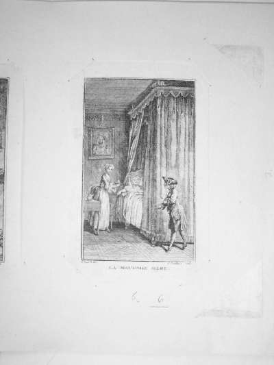 la cattiva madre (stampa) di Gravelot Hubert Francois, Zambelli Giuseppe (seconda metà sec. XVIII)