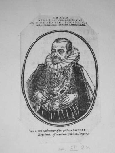 ritratto di Enrico Boceri (stampa) - ambito europeo (sec. XVII)