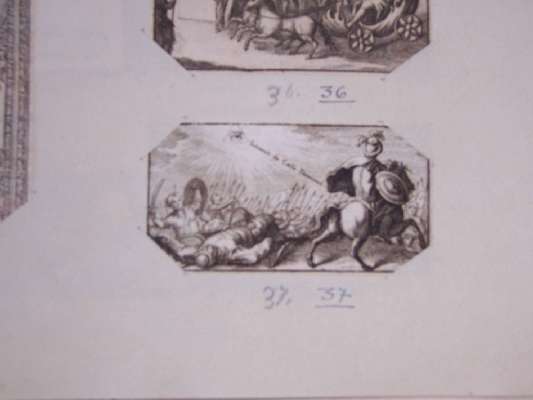 scena storica (stampa) - ambito europeo (secc. XVII/ XVIII)