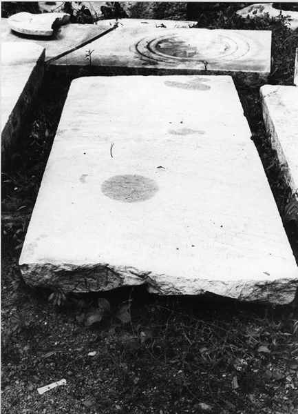 iscrizione (lastra tombale) - ambito lucchese (sec. XVIII)